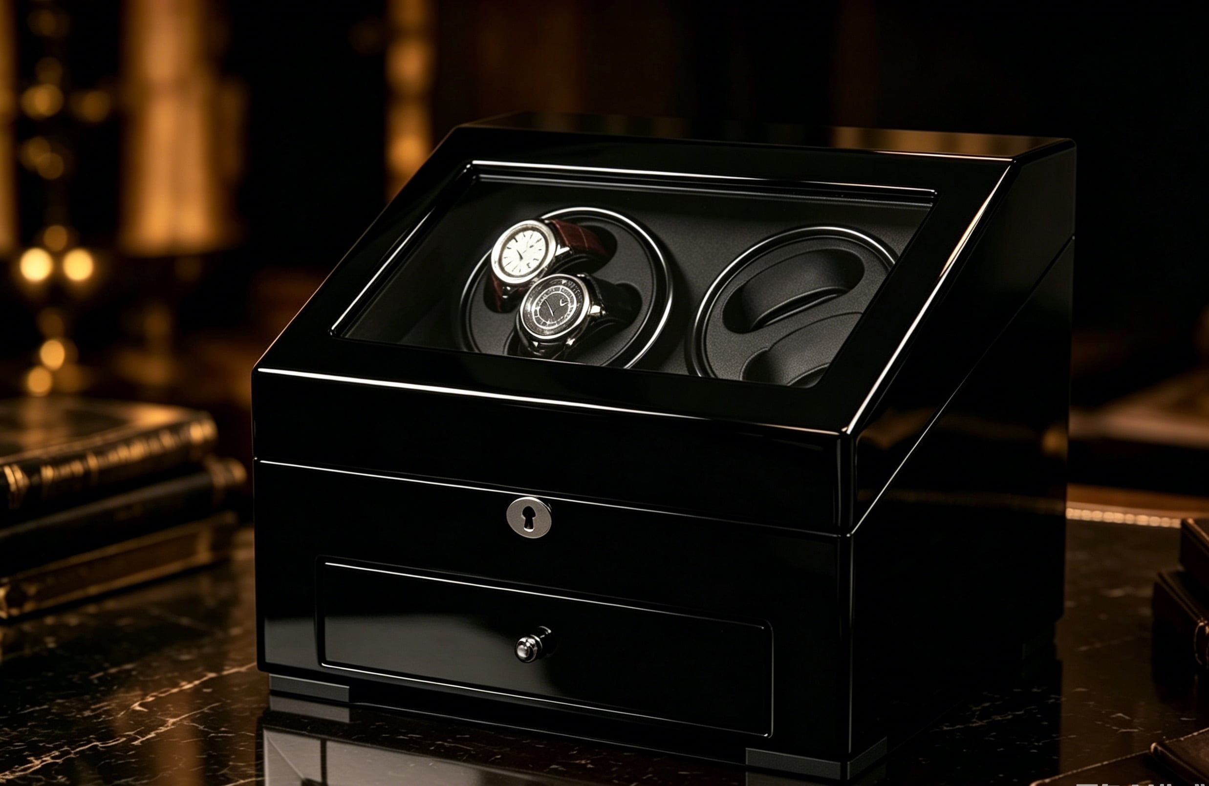 Watch Winder -- automatic winder with anti-magnetic protection