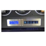 Black 3 Slots Touch Screen Watch Winder with Fingerprint Lock