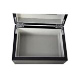 Black PU Leather Jewelry Box~GC02-JB-02BG