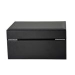 Black PU Leather Jewelry Box~GC02-JB-02BG