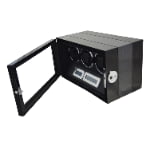 Black 3 Slots Touch Screen Watch Winder with Fingerprint Lock