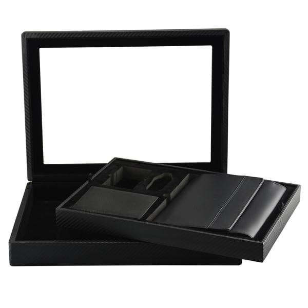 Car Carbon Double-layer Organizor Case