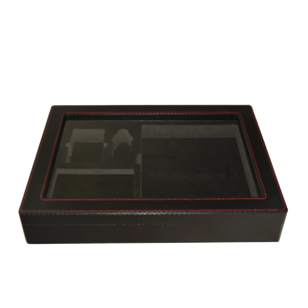 Car Carbon Double-layer Organizor Case