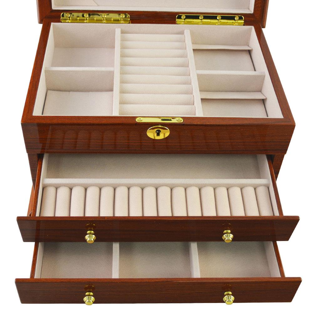 High Glossy Wooden Jewelry Organizer~GC02-JB-01YX