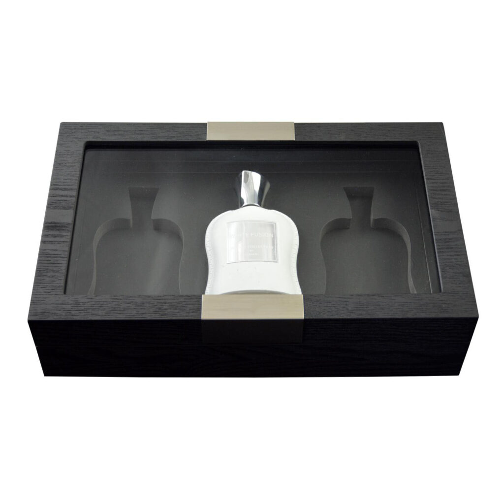 Veneer perfume display box~SM02-SP-03WZ2-D