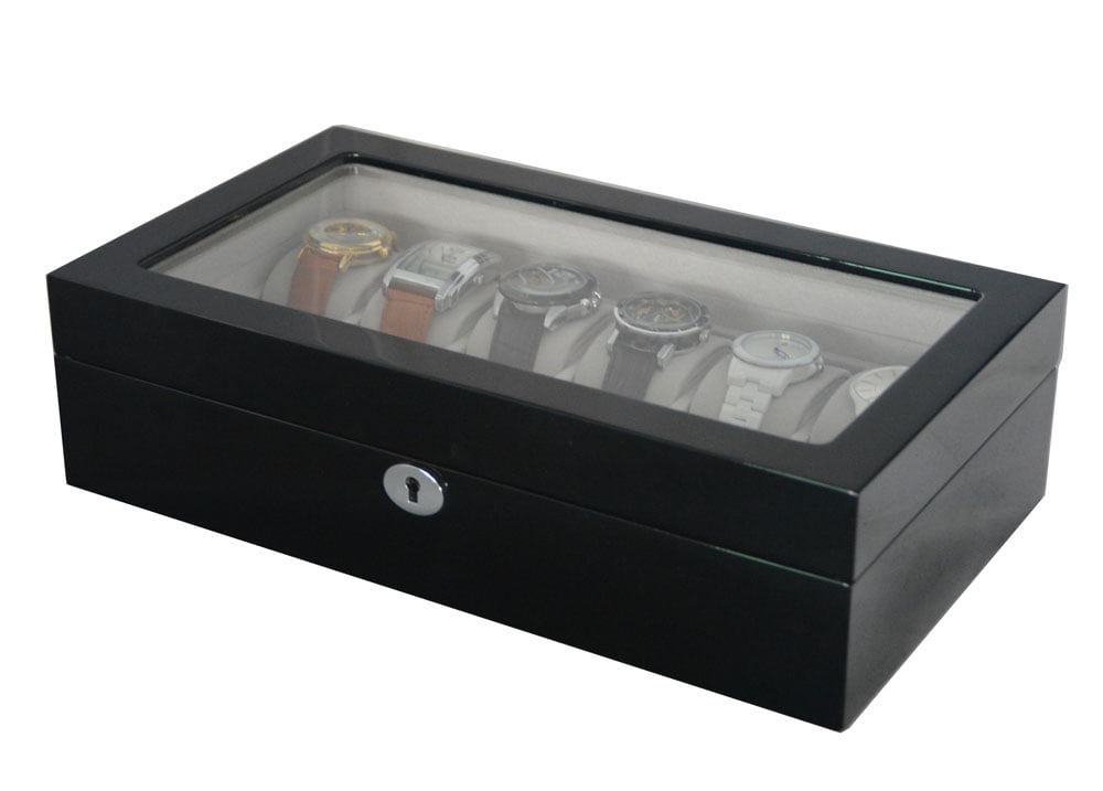 Glossy 12 Slots Watch Case~GC02-LG3-12BH