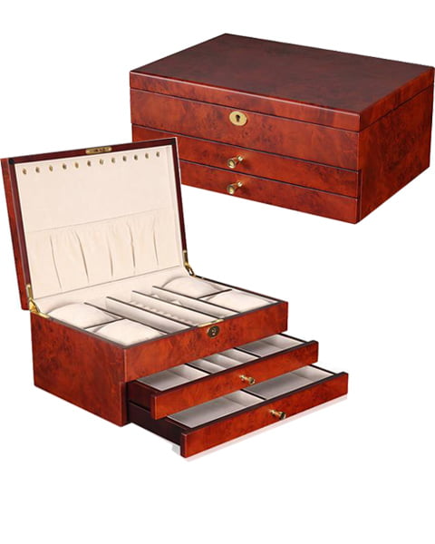 Jewelry storage box luxury
