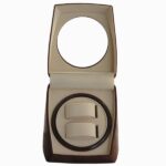 Luxury Double Watch Winder with Key Lock and 4 Rotation Modes