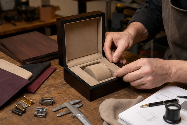Craftsmanship in Luxury Watch Packaging Manufacturing luxury watch packaging with advanced craftsmanship