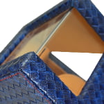 Single Watch Winder with Woven PU Leather Finish