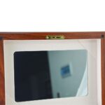 Teakwood Finish MDF Wood Jewelry Organizer