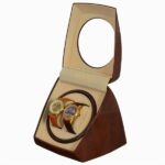 Luxury Double Watch Winder with Key Lock and 4 Rotation Modes