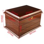 Teakwood Finish MDF Wood Jewelry Organizer