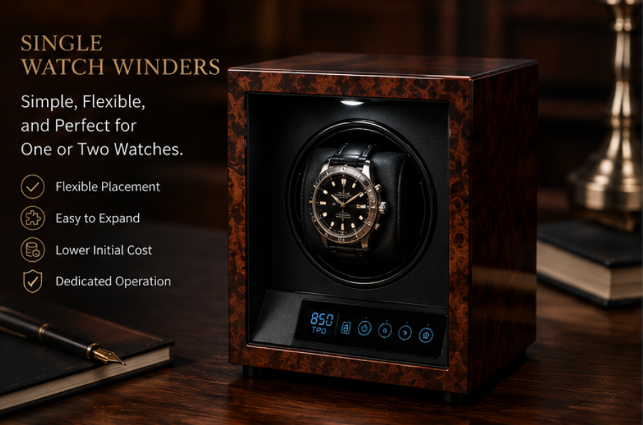 Single Watch Winder vs Multi Watch Winder