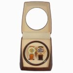 Luxury Double Watch Winder with Key Lock and 4 Rotation Modes