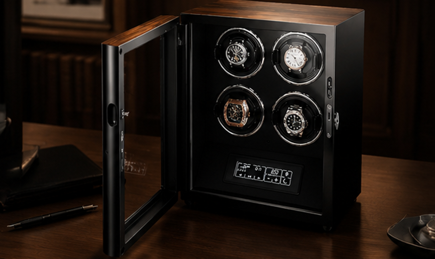 High quality luxury watch winder manufacturing