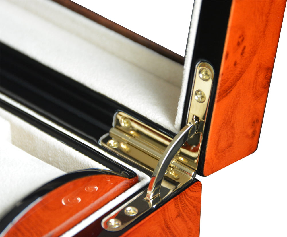 Removable Tray Camphor 5 Slots Watch Case