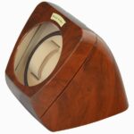 Luxury Double Watch Winder with Key Lock and 4 Rotation Modes