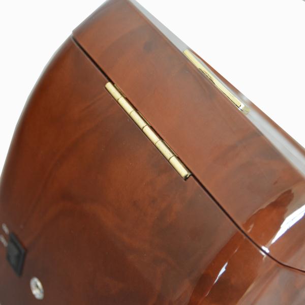 Luxury Double Watch Winder with Key Lock and 4 Rotation Modes