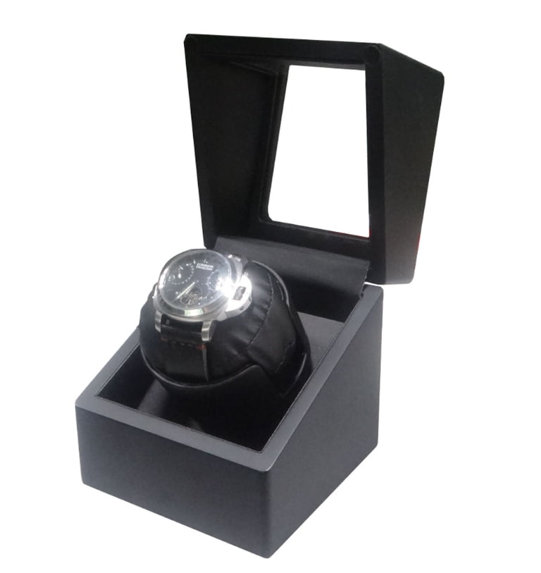 Single matte black  1+0 watch winder GC03-S104BB-M