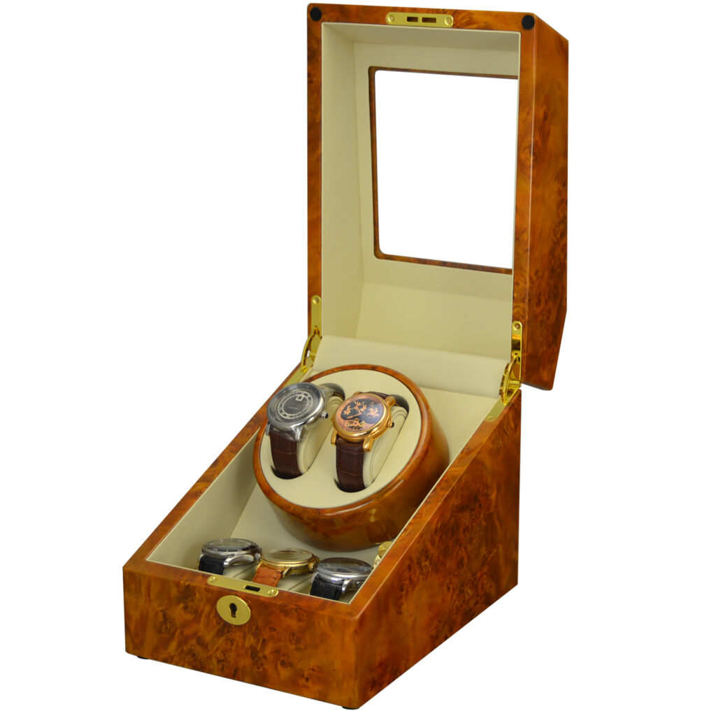 Single yellow watch winder GC03-S24YW