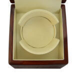 Single mahogany with beige 1+0 watch winder GC03-S104AW