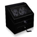 Double Watch Winder 4+6 with Drawer