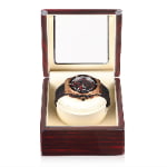 Single ebony with beige 1+0 watch winder GC03-S104EW