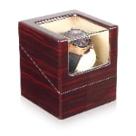 Single ebony with beige 1+0 watch winder GC03-S104EW
