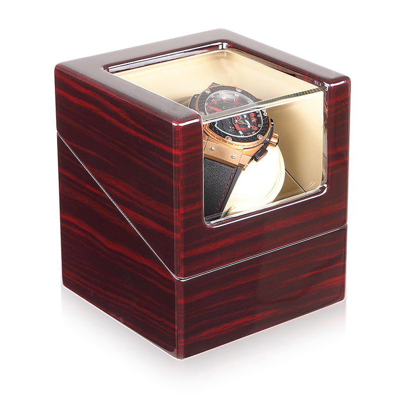 Single ebony with beige 1+0 watch winder GC03-S104EW