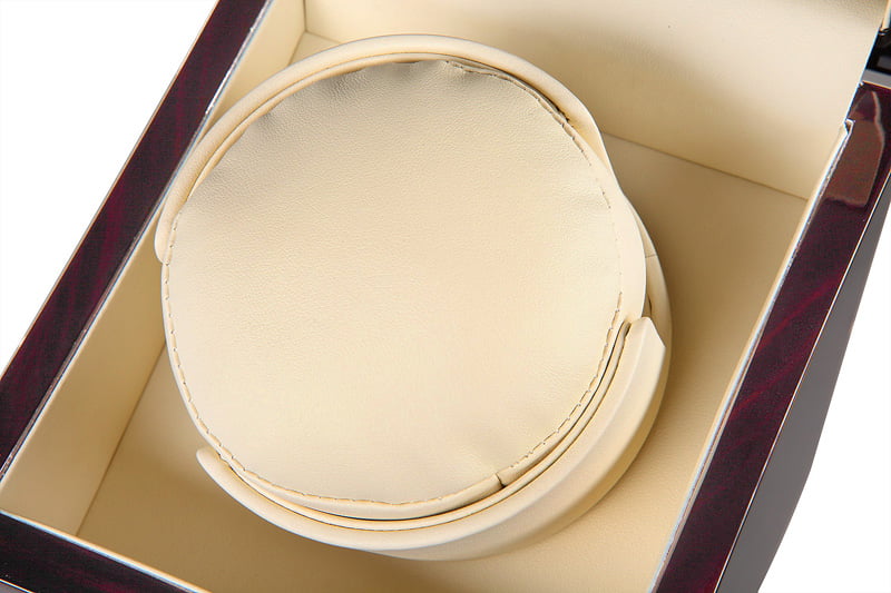 Single ebony with beige 1+0 watch winder GC03-S104EW