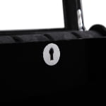 Black High Gloss 5 Watch Case with Secret Cabinet