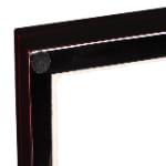 Ebony Wood Grain 5 Watch Case with Secret Cabinet