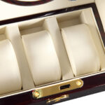 Single ebony with beige watch winder GC03-S24EW
