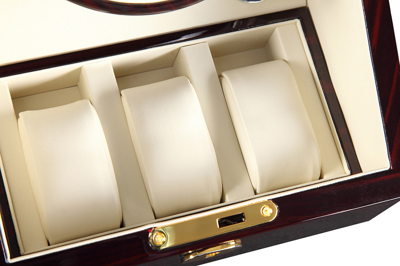 Single ebony with beige watch winder GC03-S24EW