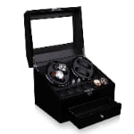 Double Watch Winder 4+6 with Drawer