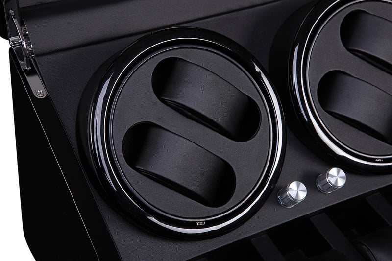 Double Watch Winder 4+6 with Drawer