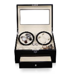 4 Watch Winder with 6 Storage Slots and Door Sensor