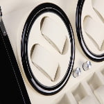 4 Watch Winder with 6 Storage Slots and Door Sensor