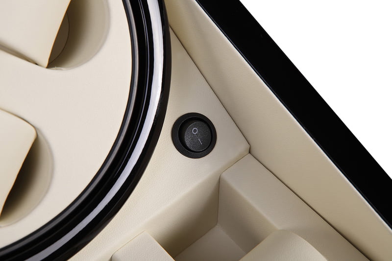 4 Watch Winder with 6 Storage Slots and Door Sensor