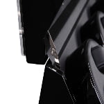 Black Quad Watch Winder 8+0 with Transparent Window
