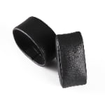 Black Quad Watch Winder 8+0 with Transparent Window