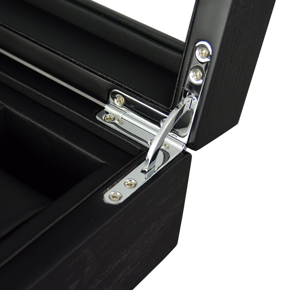 10 Slot Wooden Veneer Watch Case