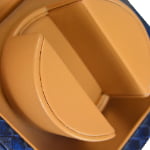 Single Watch Winder with Woven PU Leather Finish
