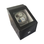 Single Watch Winder with 2 Winding Positions and 3 Storage Slots