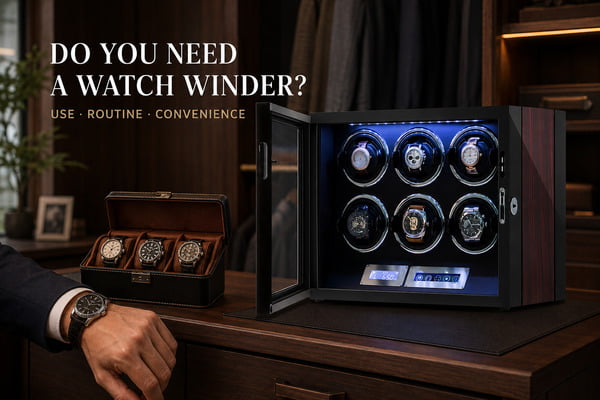 Variety of watch winders for automatic watches