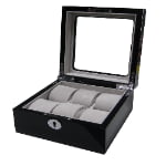 High Glossy Black with Grey 6 Watch Case