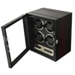4 Watch Winder with LED Light and Japanese Mabuchi Motor