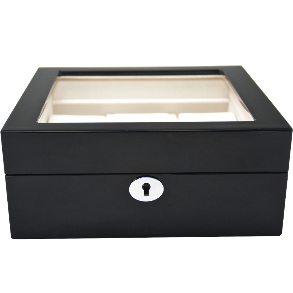 High Glossy Black with Beige 6 Watch Case