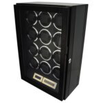 Carbon Fiber 12 Watch Winder with Adjustable TPD